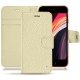 Apple iPhone SE (2020) leather case - Ivoire ( Sleek P C12 - White ) 