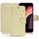 Lederschutzhülle Apple iPhone SE (2020) - Beige - Couture ( Nappa - Pantone 7502C ) 