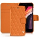 Funda de piel Apple iPhone SE (2020) - Orange - Couture ( Nappa - Pantone 1495U ) 