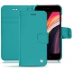 Capa em pele Apple iPhone SE (2020) - Bleu fluo