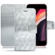 Custodia in pelle Apple iPhone SE (2020) - Platinium - Couture