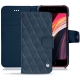 Apple iPhone SE (2020) leather case - Jean vintage - Couture