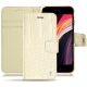 Housse cuir Apple iPhone SE (2020) - Crocodile milk