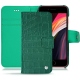 Capa em pele Apple iPhone SE (2020) - Crocodile pino