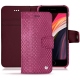 Custodia in pelle Apple iPhone SE (2020) - Serpent ciclamino