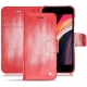 Capa em pele Apple iPhone SE (2020) - Rose Patine