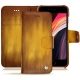 Apple iPhone SE (2020) leather case - Doré Patine