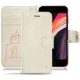 Custodia in pelle Apple iPhone SE (2020) - Blanc escumo