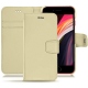 Apple iPhone SE (2020) leather case - Beige PU