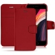 Housse cuir Apple iPhone SE (2020) - Rouge PU