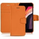 Funda de piel Apple iPhone SE (2020) - Orange PU