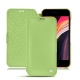 Apple iPhone SE (2020) leather case - Vert olive ( Nappa - Pantone 578U ) 