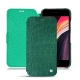 Capa em pele Apple iPhone SE (2020) - Crocodile pino