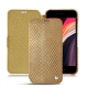 Apple iPhone SE (2020) leather case - Serpent sabbia