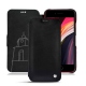 Apple iPhone SE (2020) leather case - Negre poudro
