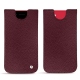 Custodia in pelle Apple iPhone SE (2020) - Lie de vin ( Pantone 5115C ) 