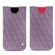 Custodia in pelle Apple iPhone SE (2020) - Lilas - Couture ( Nappa - Pantone 2645U ) 