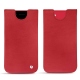 Apple iPhone SE (2020) leather pouch - Rouge troupelenc