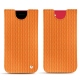 Apple iPhone SE (2020) leather pouch - Abaca arancio