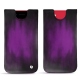 Pochette cuir Apple iPhone SE (2020) - Violet Patine