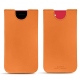 Apple iPhone SE (2020) leather pouch - Orange PU