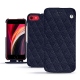Funda de piel Apple iPhone SE (2020) - Cobalt - Couture ( Pantone 2766C ) 