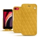 Custodia in pelle Apple iPhone SE (2020) - Jaune soulèu - Couture