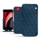 硬质真皮保护套 Apple iPhone SE (2020) - Blu mediterran - Couture