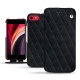 Housse cuir Apple iPhone SE (2020) - Dark vintage - Couture