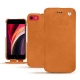 Capa em pele Apple iPhone SE (2020) - Mandarine vintage ( Pantone 165C ) 