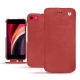 Capa em pele Apple iPhone SE (2020) - Cerise vintage ( Pantone 185C ) 