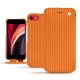 Capa em pele Apple iPhone SE (2020) - Abaca arancio