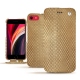 Custodia in pelle Apple iPhone SE (2020) - Serpent sabbia