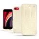 Housse cuir Apple iPhone SE (2020) - Crocodile milk
