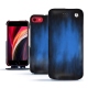 Capa em pele Apple iPhone SE (2020) - Bleu Patine