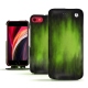 Housse cuir Apple iPhone SE (2020) - Vert Patine