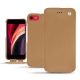 Funda de piel Apple iPhone SE (2020) - Beige Veggie