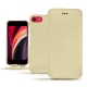 硬质真皮保护套 Apple iPhone SE (2020) - Beige PU