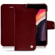 Apple iPhone SE (2020) leather case - Rouge Veggie