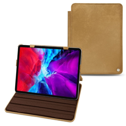 Noreve Vertikalklappentasche für iPad Pro 11'' 2020/2021Sable vintage ( Pantone #9b7340 ) 