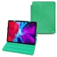 Apple iPad Pro 11" (2020) leather case - Menthe vintage ( Pantone 562C ) 