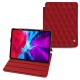 Housse cuir Apple iPad Pro 11" (2020) - Rouge - Couture ( Nappa - Pantone 199C ) 