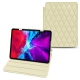 Funda de piel Apple iPad Pro 11" (2020) - Ivoire - Couture ( Sleek P C12 - White ) 