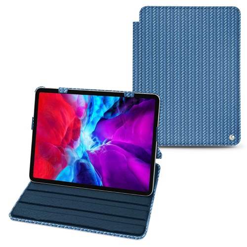 Estojo Noreve com aba vertical para iPad Pro 11'' 2020/2021Abaca ishia ( Pantone #395775 ) 