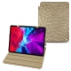 Apple iPad Pro 11" (2020) leather case - Autruche desert