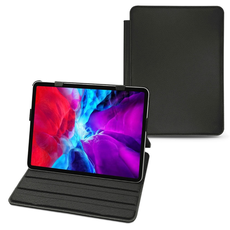 Apple iPad Pro 11" (2020) leather case - Noir PU