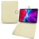 Housse cuir Apple iPad Pro 11" (2020) - Ivoire ( Sleek P C12 - White ) 