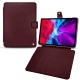 Housse cuir Apple iPad Pro 11" (2020) - Lie de vin ( Pantone 5115C ) 