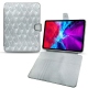 Apple iPad Pro 11" (2020) leather case - Platinium - Couture