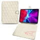 Lederschutzhülle Apple iPad Pro 11" (2020) - Blanc escumo - Couture